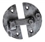Wrought Iron Cabinet Latch in Pewter Finish (HF50)